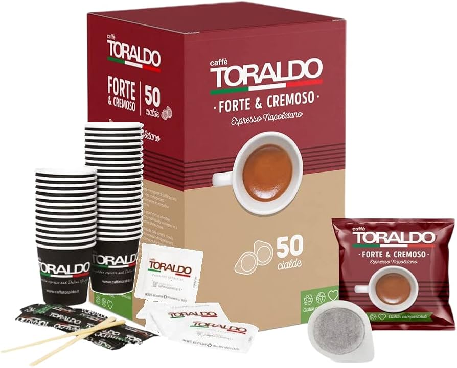 TORALDO FORTE E CREMOSO 50PZ +KIT