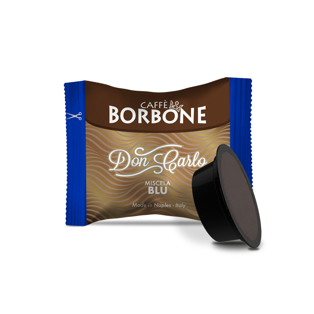 50 Capsule Borbone Compatibili Don Carlo Miscela BLU