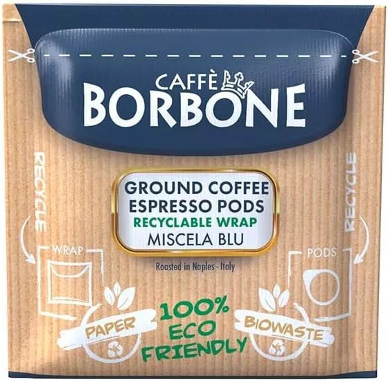 Caffè Borbone Cialda Compostabile, Miscela Blu - 150 Cialde - Sistema ESE