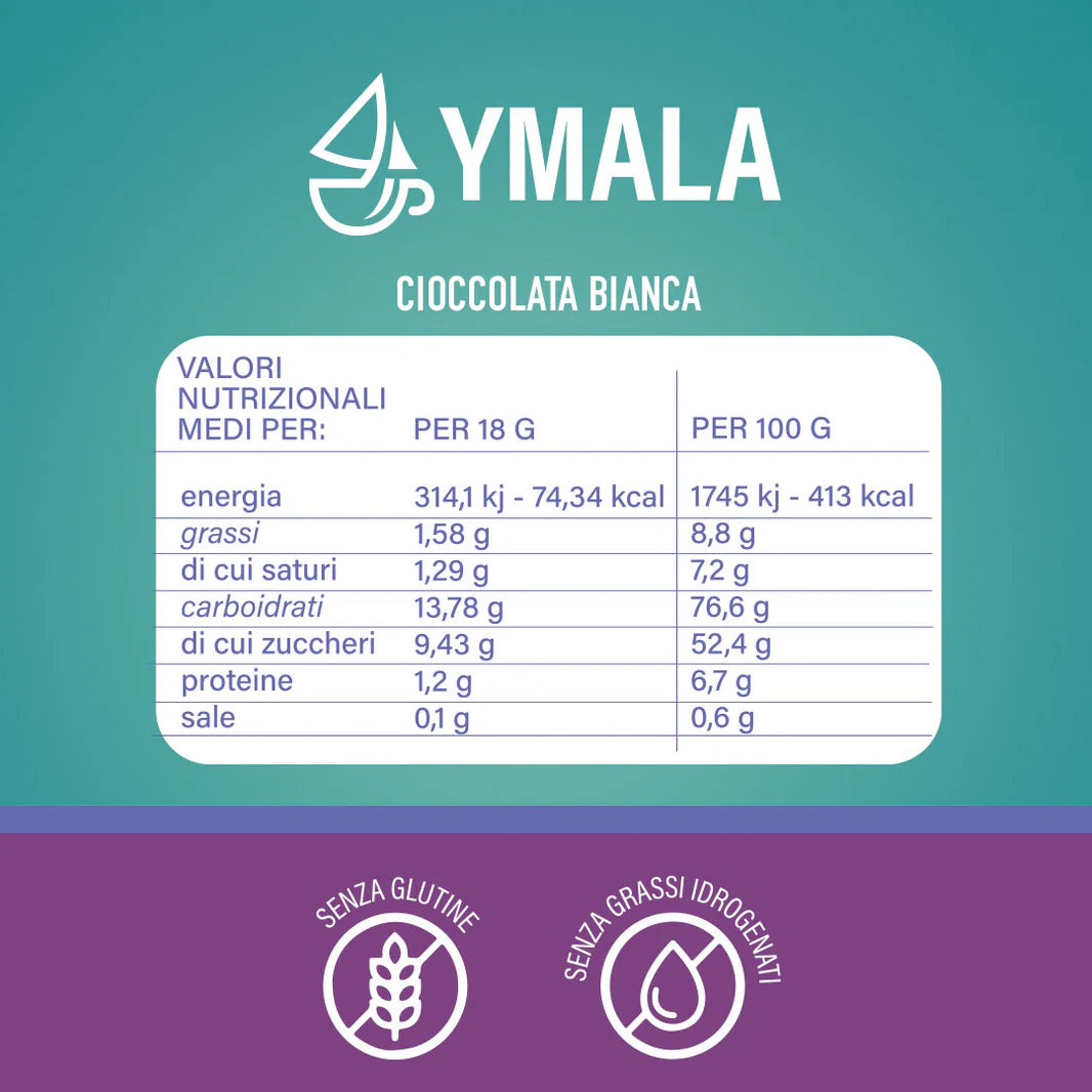 CIOCCOLATA BIANCA 16pz