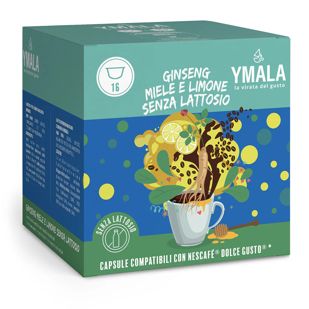 GINSENG MIELE È LIMONE SENZA LATTOSIO 16pz