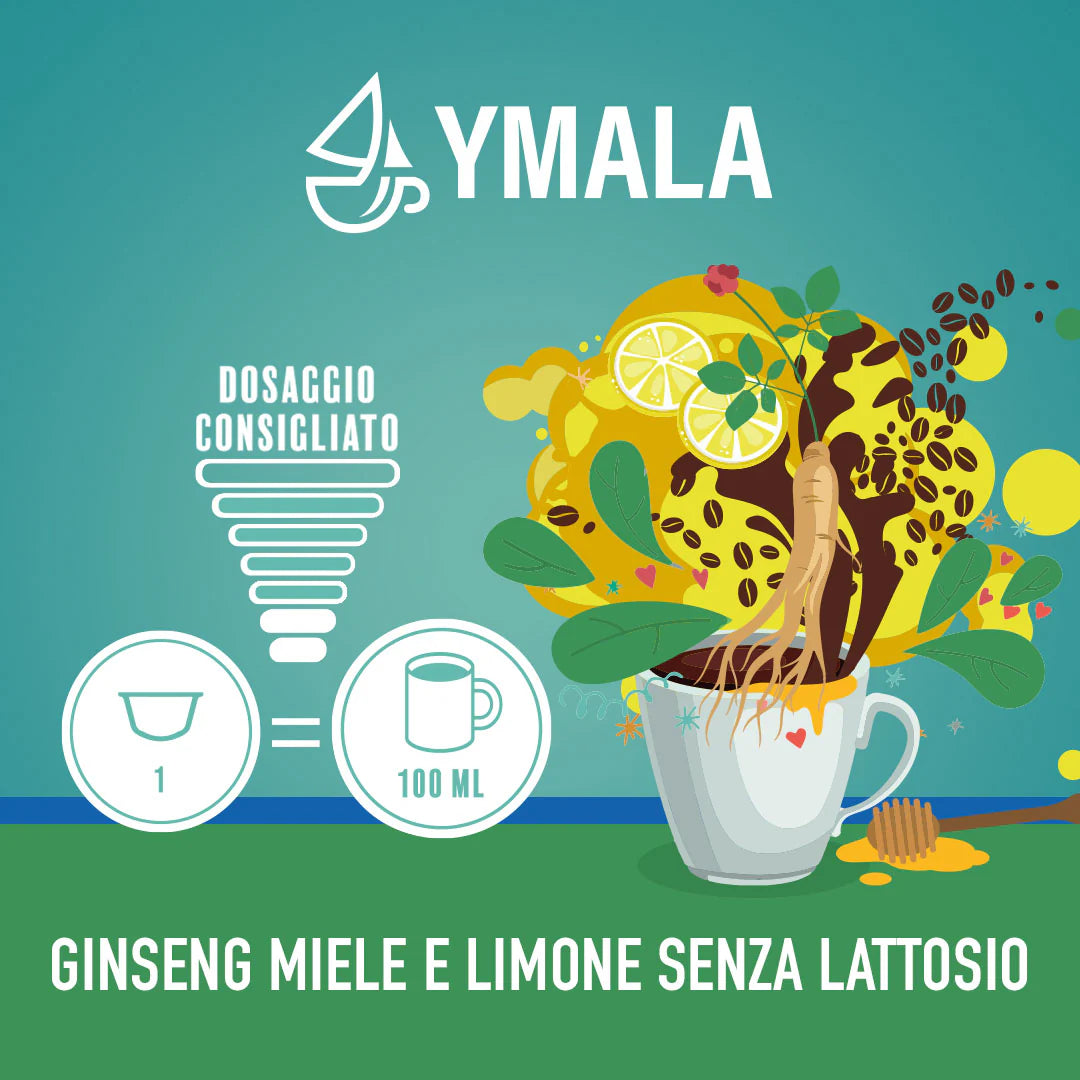 GINSENG MIELE È LIMONE SENZA LATTOSIO 16pz