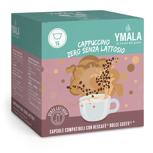 CAPPUCCINO ZERO SENZA LATTOSIO 16pz