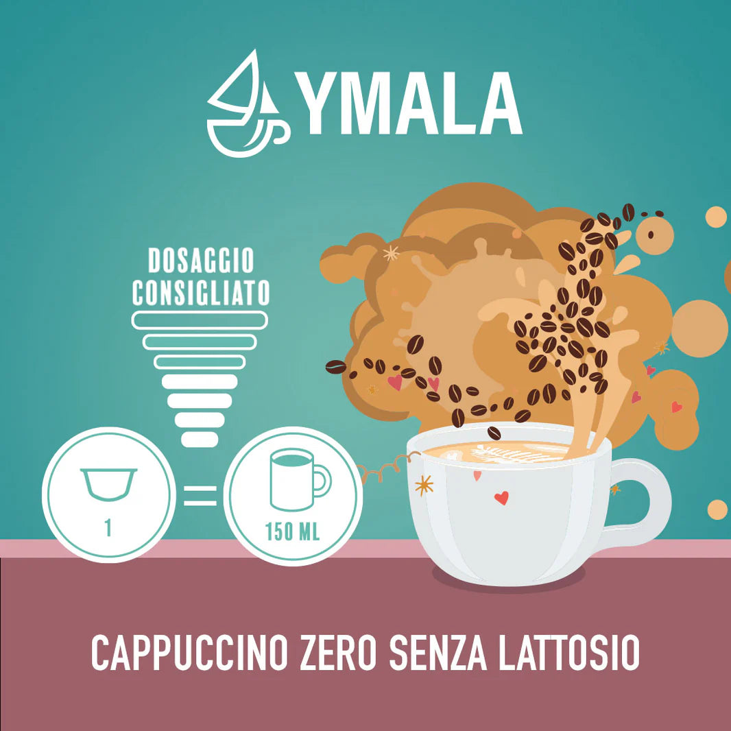 CAPPUCCINO ZERO SENZA LATTOSIO 16pz