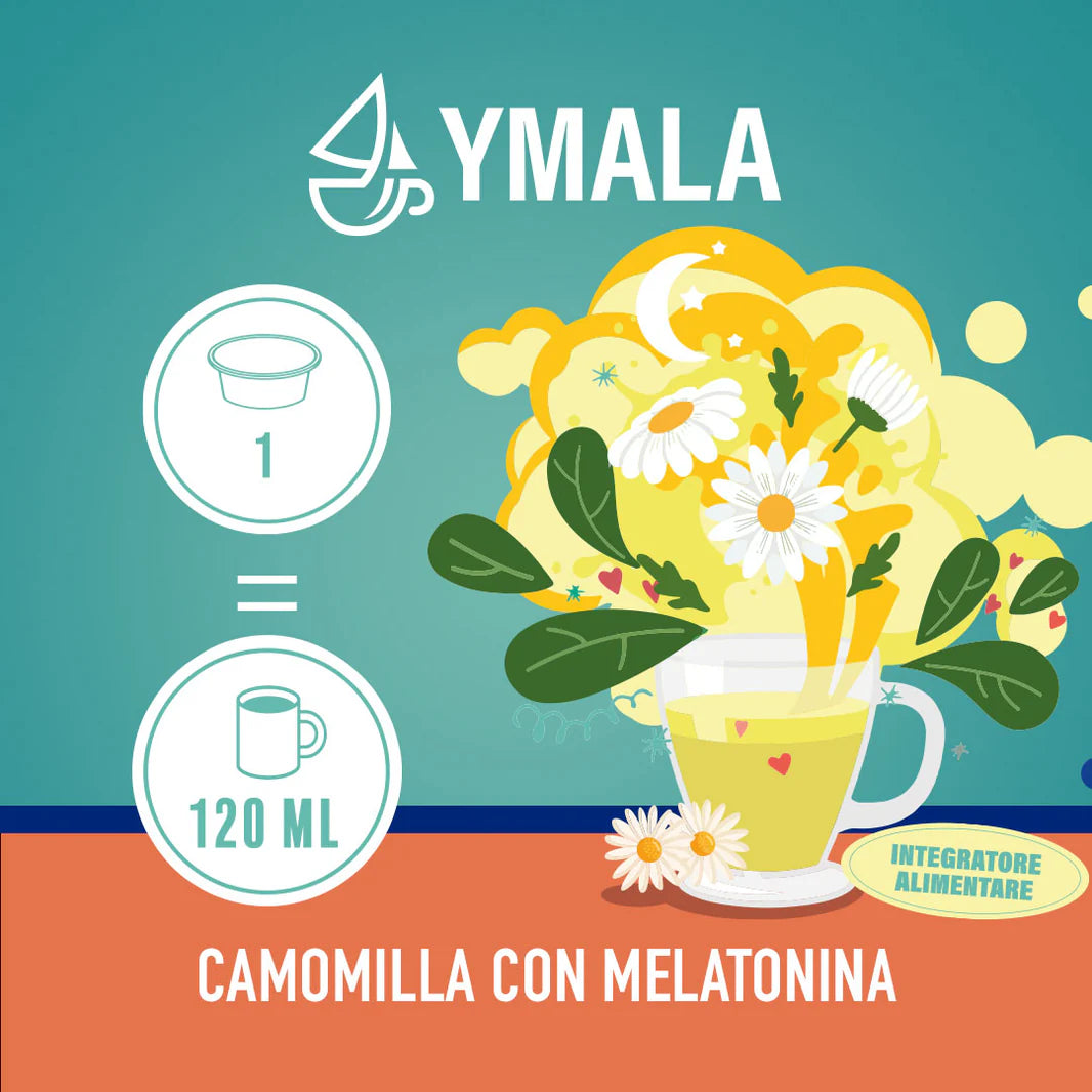 CAMOMILLA CON MELATONINA 16pz