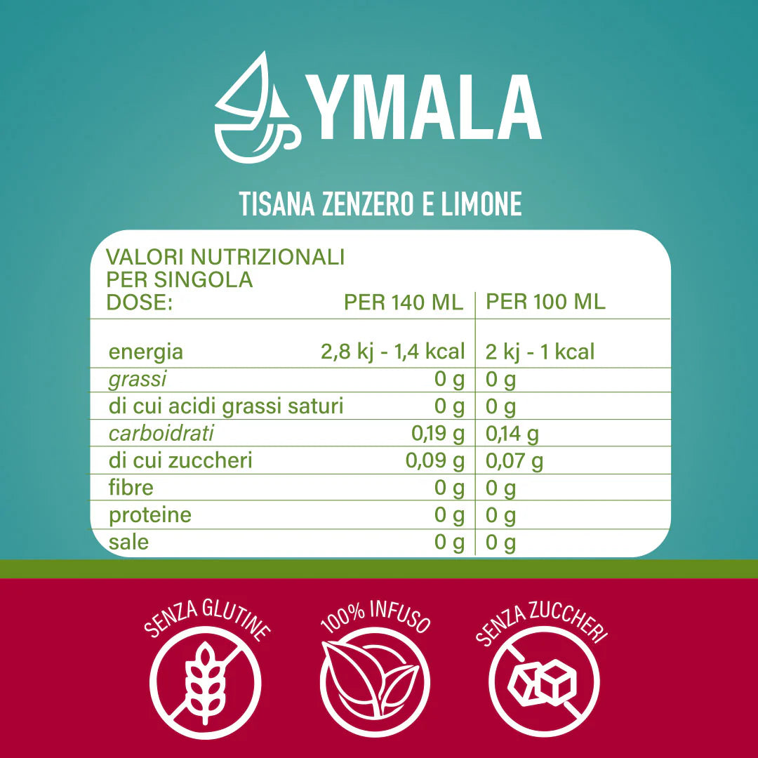 TISANA ZENZERO È LIMONE 16pz