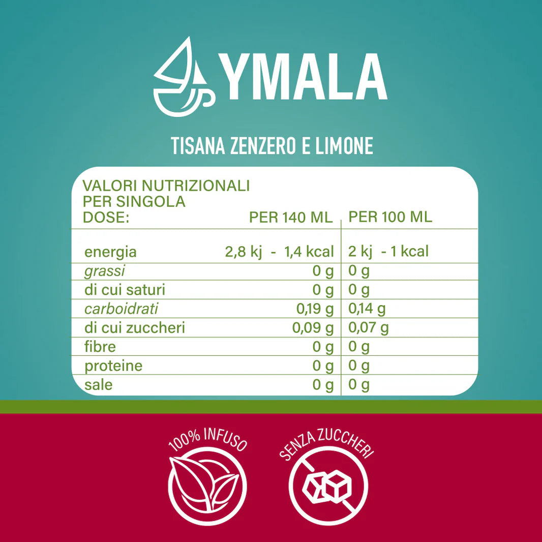 TISANA ZENZERO È LIMONE 10pz