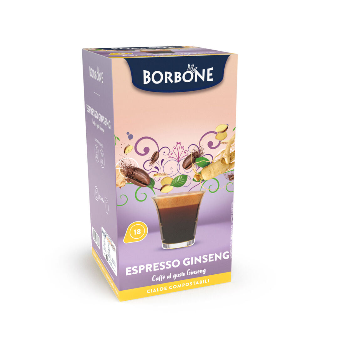 ESPRESSO GINSENG BORBONE 18 cialde