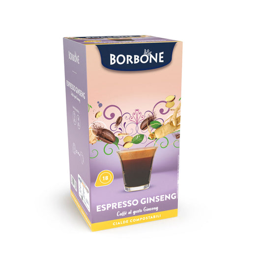 ESPRESSO GINSENG BORBONE 18 cialde
