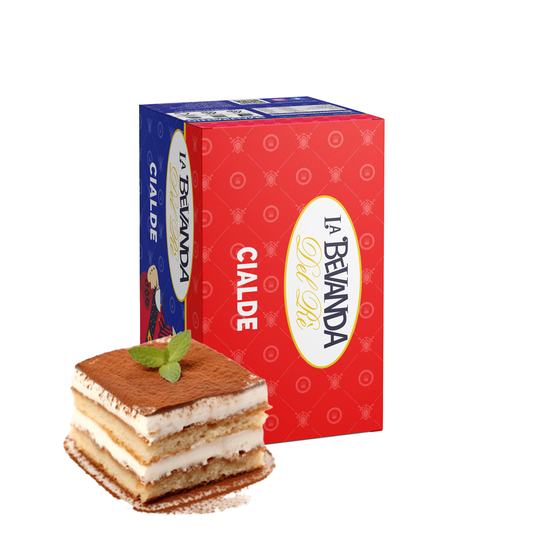 25 cialde aromatizzate al tiramisu
