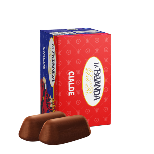 25 cialde aromatizzate gianduia