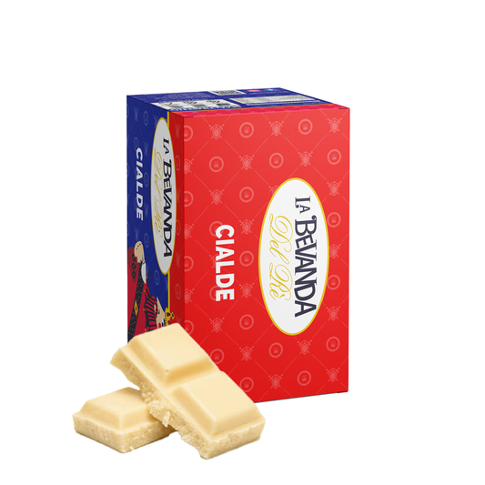 25 cialde gusto cioccolato bianco