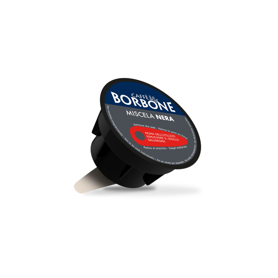 90 Capsule Caffè Borbone Compatibili Con Macchine Da Caffè Nescafè®* Dolce Gusto®* Miscela Nera