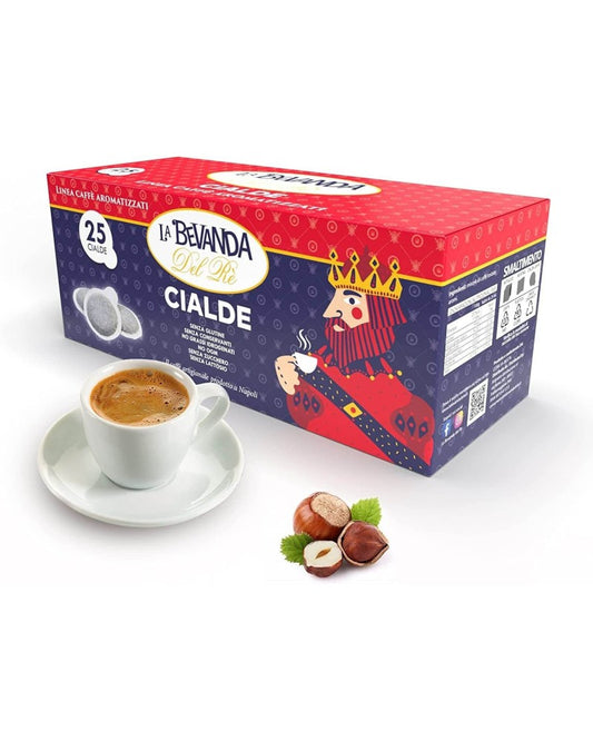 25 cialde aromatizzate alla nocciola