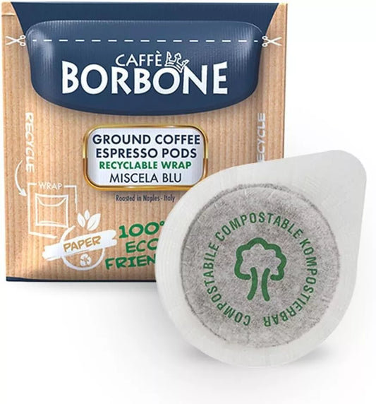 Caffè Borbone Cialda Compostabile, Miscela Blu - 150 Cialde - Sistema ESE